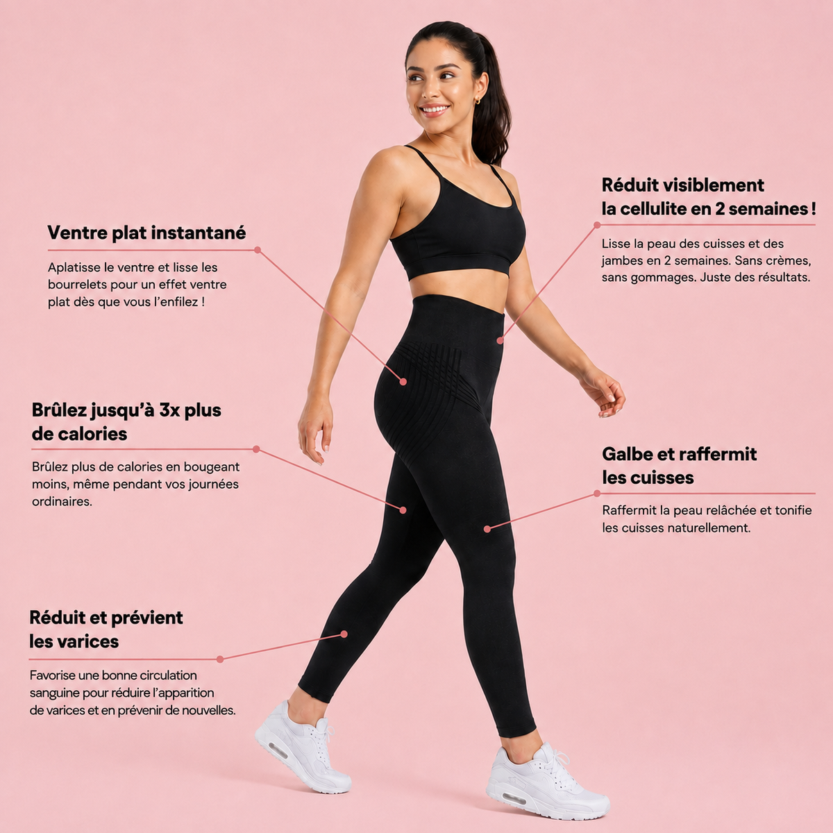 Leggings 3D Nyvora - Redéfinie Ta Silhouette Sans Effort