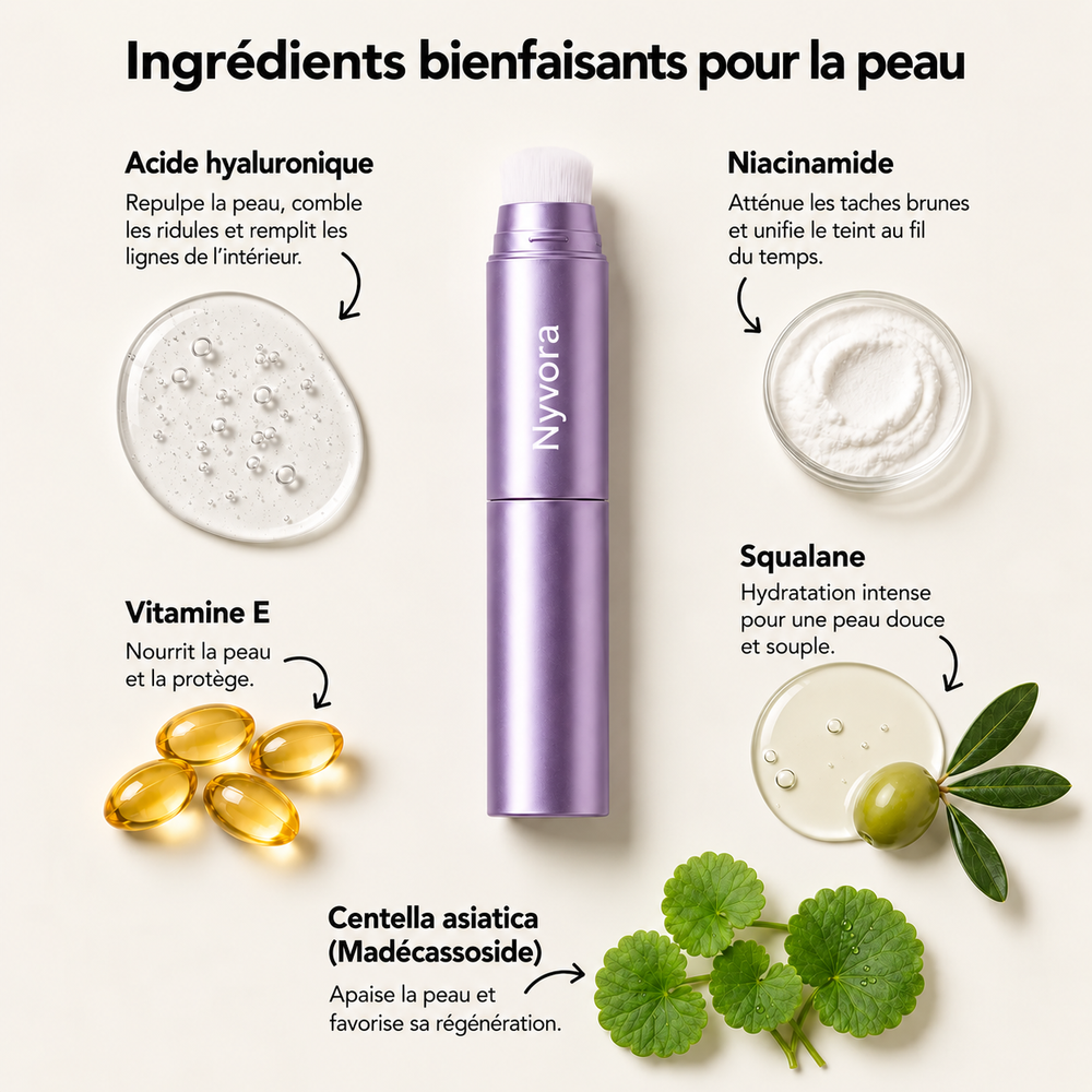 Stick Fond de Teint qui Change de Couleur — peaux matures