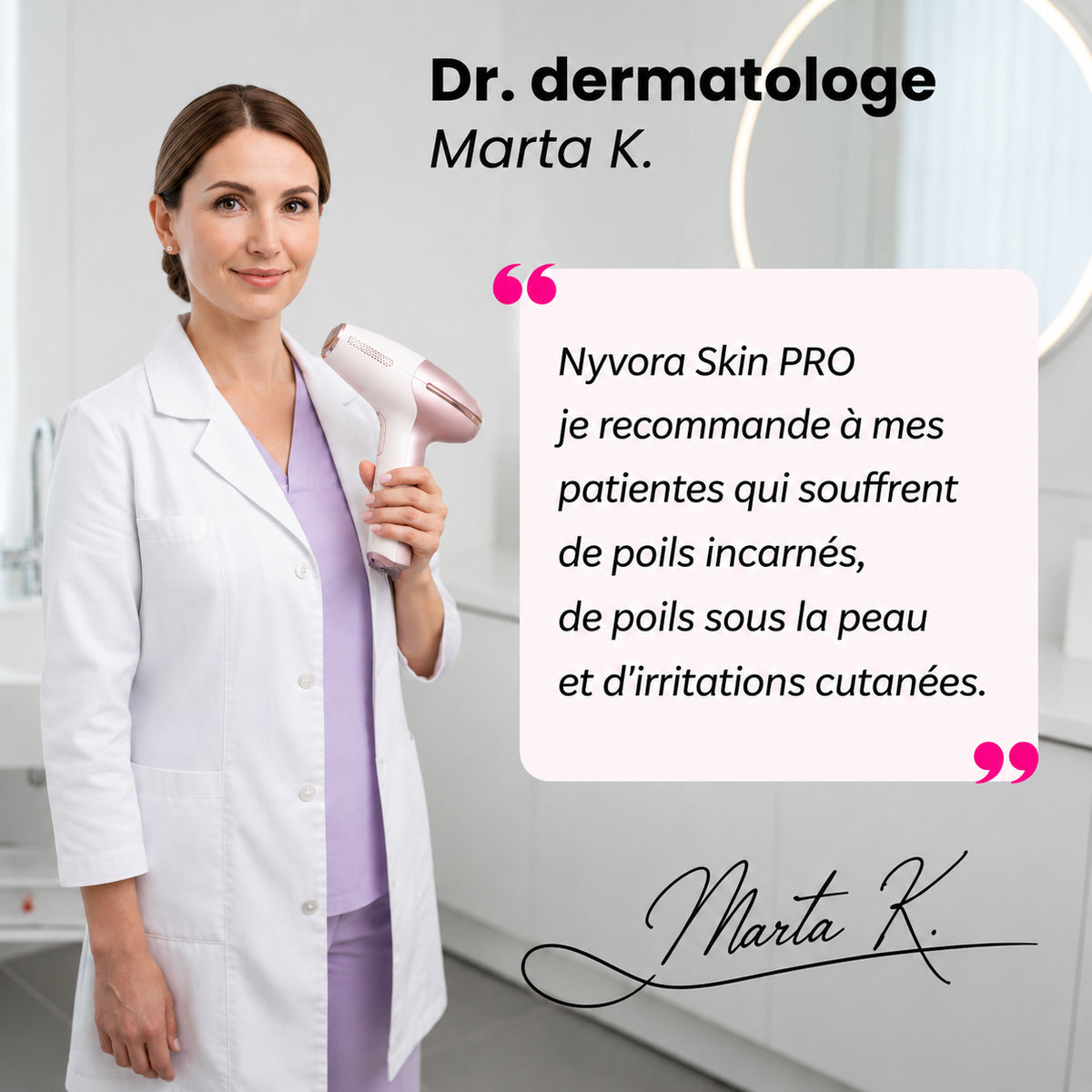 Nyvora™ Skin PRO – Photoépilateur IPL
