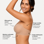 Nyvora™ | Soutien-gorge invisible sans bretelles