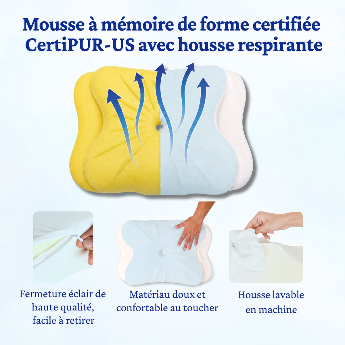 Paire de taies de rechange Nyvora