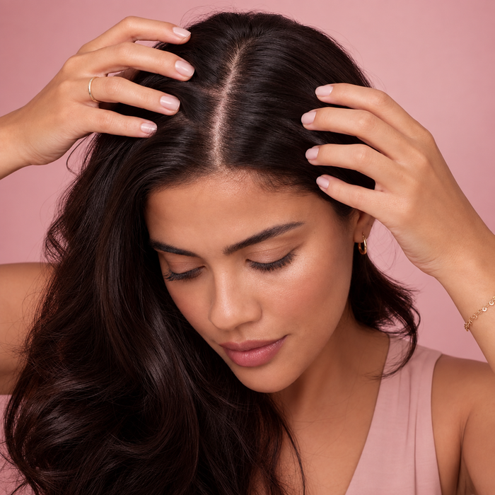 1. Séparez les cheveux en plusieurs parties