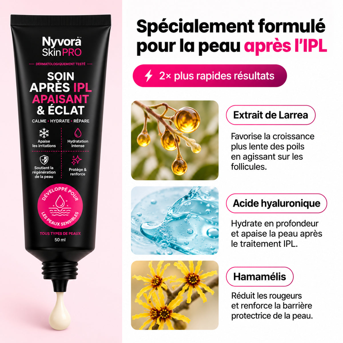 Nyvora™ Skin PRO – Photoépilateur IPL