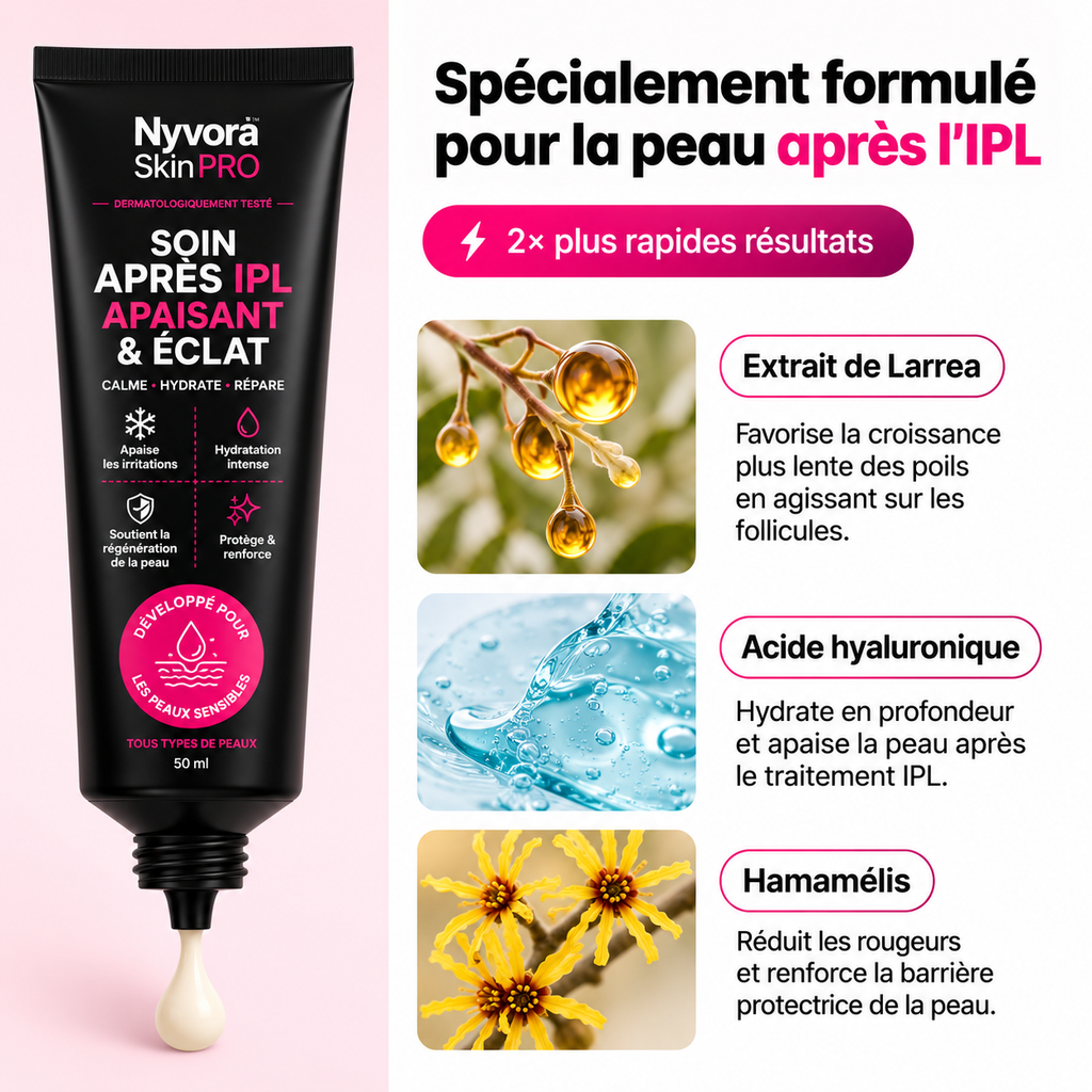 Nyvora™ Skin PRO – Photoépilateur IPL